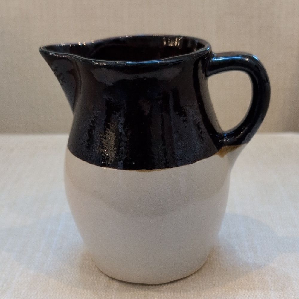 Vintage Robinson Ransbottom Pottery Stoneware Pitcher Roseville Ohio USA